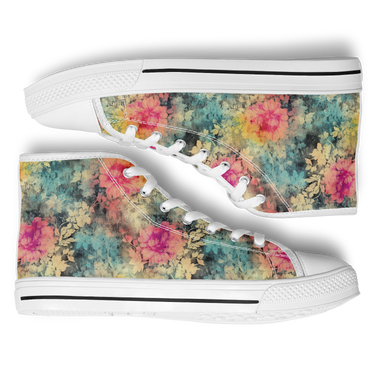 Chokefish™ Urban Peak Retro High Tops-Acid-Wash-007